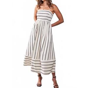 NEW URBAN DAIZY everyday maxi dress in cream